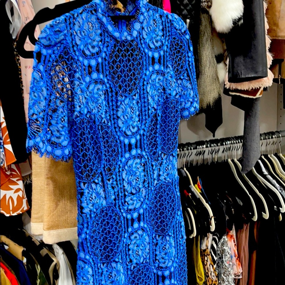 Lace cocktail dress